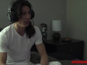 SIDECHICK Petite brunette Veronica Church gets caught masturbating then fucks her stepbrother 2/16