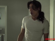 SIDECHICK Petite brunette Veronica Church gets caught masturbating then fucks her stepbrother 9/16