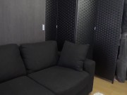 Interviewing a voluptuous and pale Japanese delivery health worker about her job before she performs an actual full service 14/16