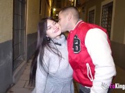 Amazing scene by Sofia Mayers: She loves being seen in public! 4/16