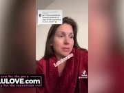 Babe shows closeup creampie spreads, puckers her asshole in between real life daily adventure vlogs - Lelu Love 4/16