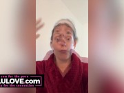 Babe shows closeup creampie spreads, puckers her asshole in between real life daily adventure vlogs - Lelu Love 7/16