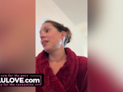 Babe shows closeup creampie spreads, puckers her asshole in between real life daily adventure vlogs - Lelu Love 8/16