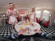 VR Bangers Two hot MILFs want your fingers in their pussies VRPorn 6/16