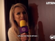 Kinky Slut Blondie Fit XXX Is Hungry For Cock So She Sucks & Fucks Amateur Penis - LETSDOEIT 2/16