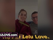 Homemade couple rough fucking orgasms & behind the scenes candid daily adventures with JOI, spreading & More - Lelu Love 14/16