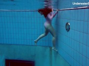 Perfect titties and ass teen swimming naked 1/16