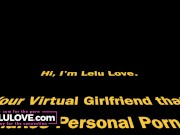 Babe rushing in from nudist resort to shake her ass masturbate to orgasm with her vibrator and then chat & relax - Lelu Love 11/16