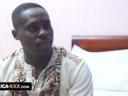 The busty african babe knows what she wants 2/16