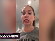 First part of the two part VLOGS covering my nudist resort fun at Caliente, rental Corvette, striptease preview - Lelu Love 2/16