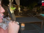 Trailer Super milf LollyDames gets her foreign girl visitor outside and shows her how to fuck hard 1/16