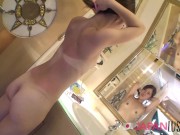 Manami Haneda has a sexy slender body with some small perky tits 9/16