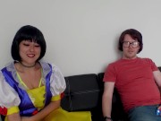 Sexy newcomer with big tits and pierced nipples get nerdy cock 2/16