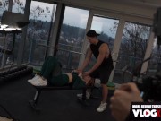 Beautiful Redhead Hottie Charlie Red BTS 5/16