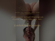 Couple sings karaoke rap miXXXed with nudist resort fun, selfie blowjob sucking & fucking & public nudity - Lelu Love 16/16