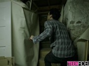 Petite Teen Tends To More Than The House 2/16