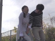 Mature Japanese woman pushing sixty forgoes the love of her geriatric husband for cheap thrills with a paramour 8/16