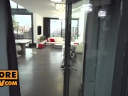 POV - Lusty santa slut Amirah Adara knows her way around a dick 1/16