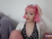 Ersties - Amateur Babe Toys Her Pussy With a Large Dildo 13/16