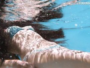 Sexy naked erotics with Lana Lelani in the pool 10/16