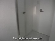 I finally convinced a kinda attractive but now getting a bit on in years Japanese wife who still has a passion for risky play 1/16