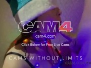 On CAM4 live CAM, camgirl with Santa Hat gives blowjobs as a Christmas gift as a souvenir of Santa. 1/16