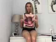 SPH dirty talk by babe in leather skirt 10/16