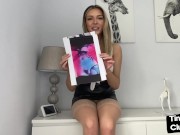 SPH dirty talk by babe in leather skirt 4/16