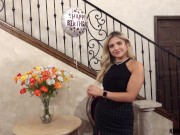 Kinky Family - Carter Cavelli - She returned the favor with a risky blowjob right on a balcony 1/16