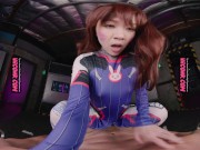 VR Conk Overwatch XXX Parody - loud sex with D.VA porn VR 14/16
