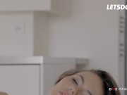 Sexy European Chick Vanessa Decker Showcases Her Perfect Curves Then Does A Sloppy Blowjob To BF - LETSDOEIT 5/16