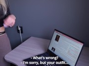 My stepsister gave her tight wet pussy to her teacher to lick and fuck 2/16