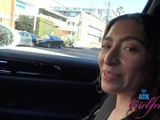 GFE experience date with pornstar Amber Summer getting road head 16/16