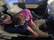 お互い夫婦のお出かけを断って不倫カーセックスする2人 2/16