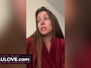 Creampie closeup mixed with behind the porn scenes daily real life peeks of babe's actual life & adventures - Lelu Love 13/16