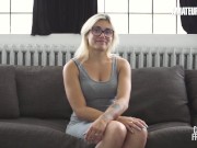 Horny Blondie Gaby Gets Messy Facial After Intense Pussy Pounding In Hot Audition - AMATEUR EURO 1/16