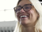 Horny Blondie Gaby Gets Messy Facial After Intense Pussy Pounding In Hot Audition - AMATEUR EURO 4/16