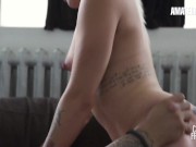 Horny Blondie Gaby Gets Messy Facial After Intense Pussy Pounding In Hot Audition - AMATEUR EURO 7/16