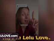 Multiple creampie closeups & spreading from babe in mix of candid daily vlogs with upskirt pussy flashing & fun - Lelu Love 14/16
