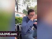 Multiple creampie closeups & spreading from babe in mix of candid daily vlogs with upskirt pussy flashing & fun - Lelu Love 3/16