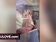 Multiple creampie closeups & spreading from babe in mix of candid daily vlogs with upskirt pussy flashing & fun - Lelu Love 9/16