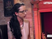 Brunette MILF Stella Star Gives Stud The Blowjob Of His Life Then Rides Him Good - LETSDOEIT 1/16