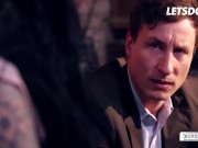 Brunette MILF Stella Star Gives Stud The Blowjob Of His Life Then Rides Him Good - LETSDOEIT 2/16