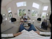 VR Bangers FFM threesome fantasy with two sexy decisions VRPorn 2/16