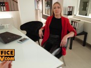 POV - Showing Angelika Grays who is boss at the office 2/16