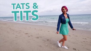 BANGBROS – Busty Anna Bell Peaks Throws Fan A Bone Before Going To Work