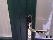 DEBT4k. Collector breaks into blonde's house and drills her wet cunny 2/16