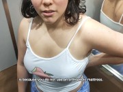 Neighbor surprises big ass Milf and helps her with her 