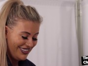 SPH busty nurse jerking small cock dude 8/16