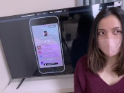 【超!!潮吹き/生で2連/SM】鉄棒で縛ってクリ電マ&拘束ピストンしたら、とんでもない潮吹きが見れちゃいました…♡ 最初は恥ずかしくて控えめだったのに結局イキ過ぎて正気を失っちゃう人妻!!　NTR H 15/16